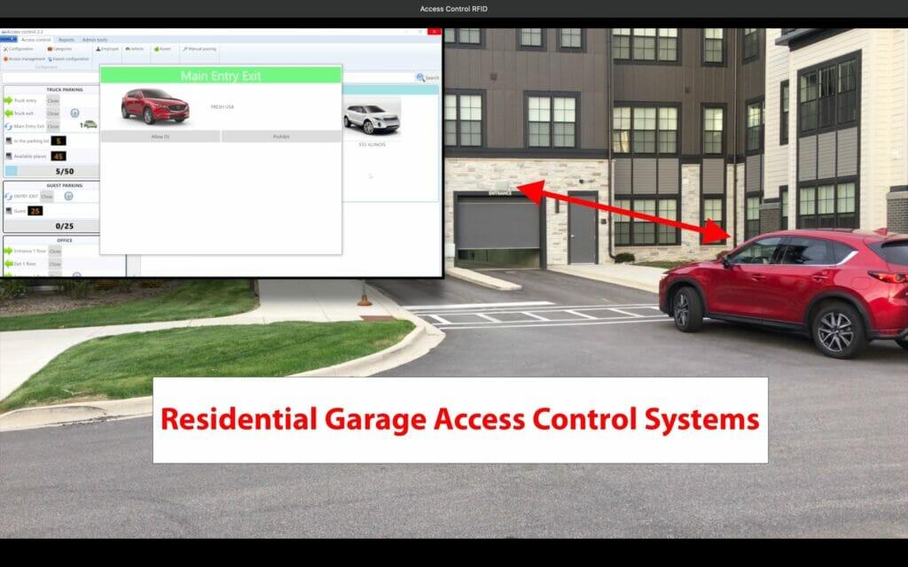 parking access control software