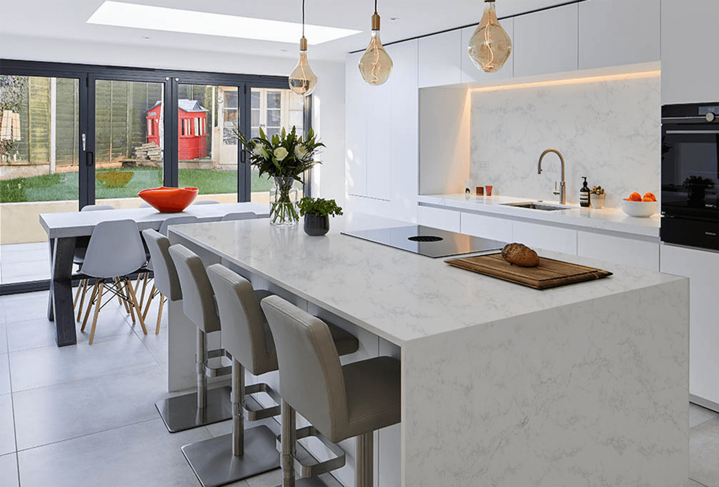 How to Choose a White Quartz Slab for Your Kitchen or Bathroom