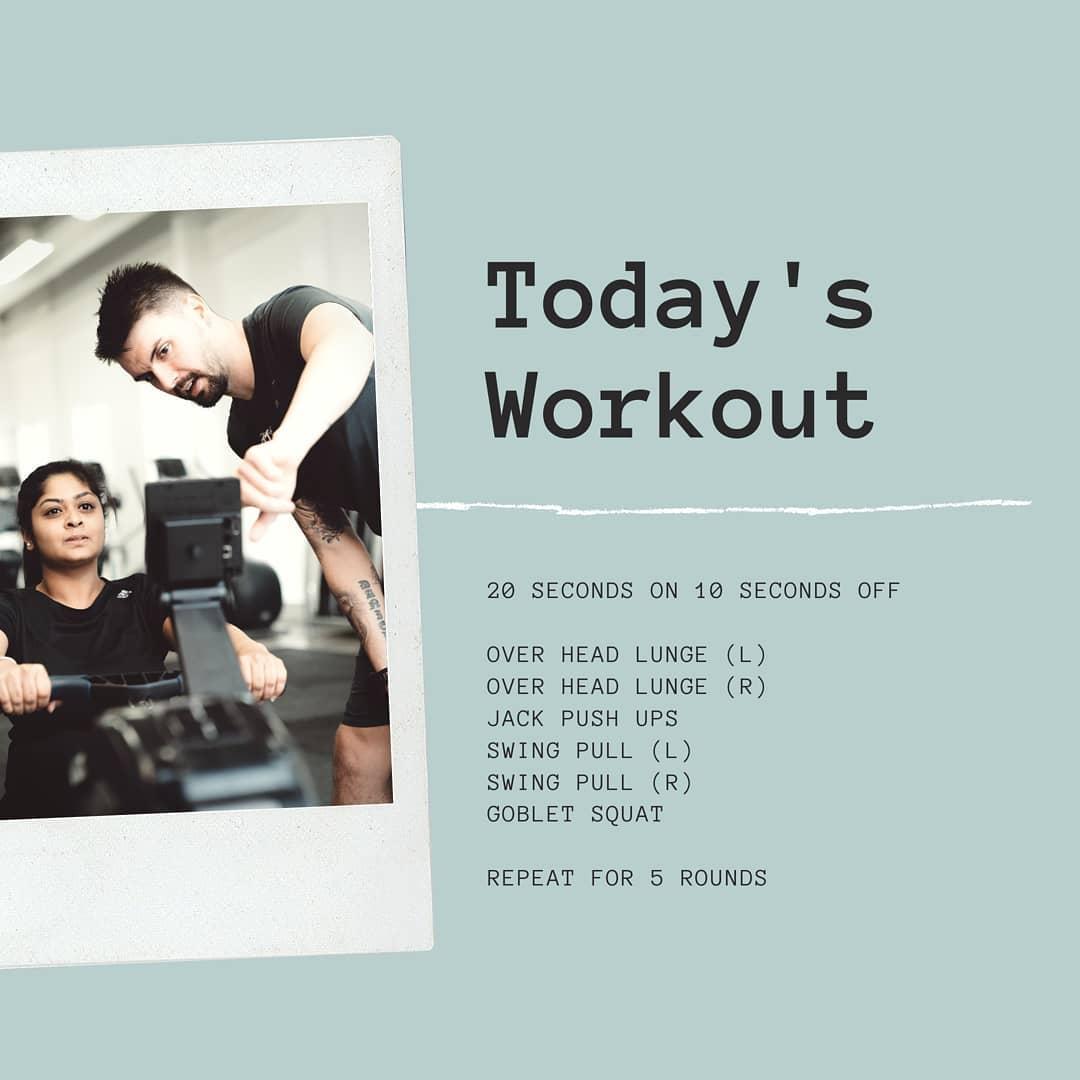 Short on time? Try this quick HIIT workout  20 seconds work, with 10 seconds…