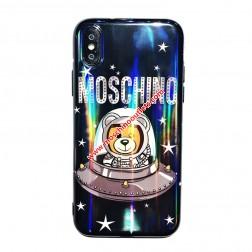 Moschino Ufo Teddy iPhone Case Laser