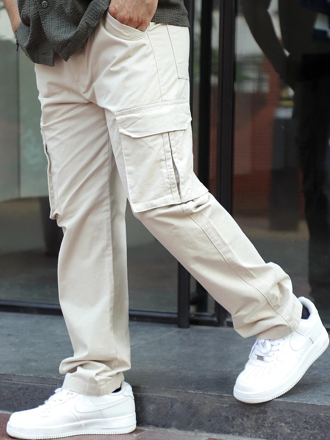Tuskline Cream Cotton Cargo