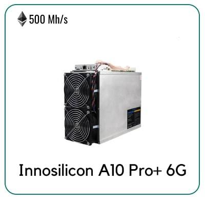 Buy Innosilicon A10 Pro+ 500MH/S 6G Ethash Miner online