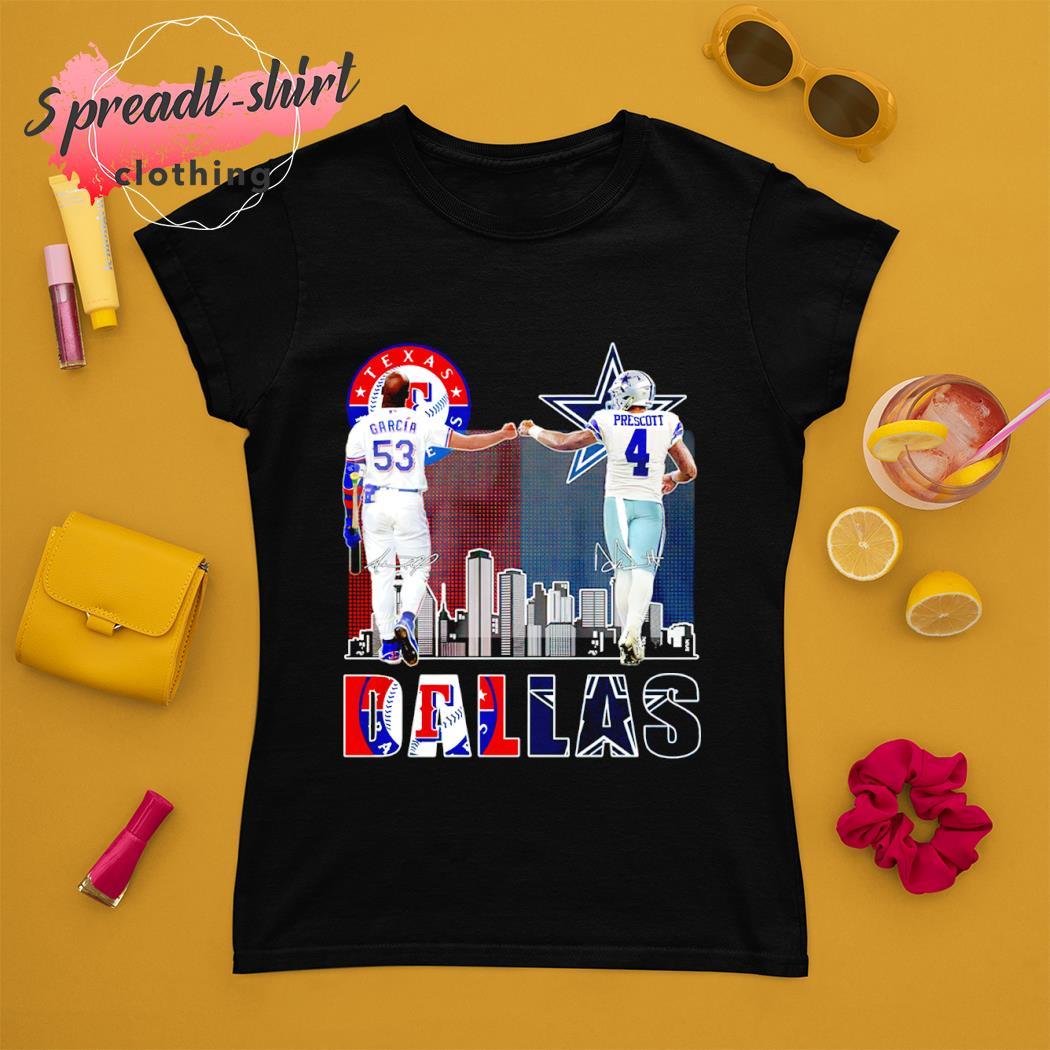 Adolis García Texas Rangers vs Dak Prescott Dallas Cowboys city Champion s Ladies
