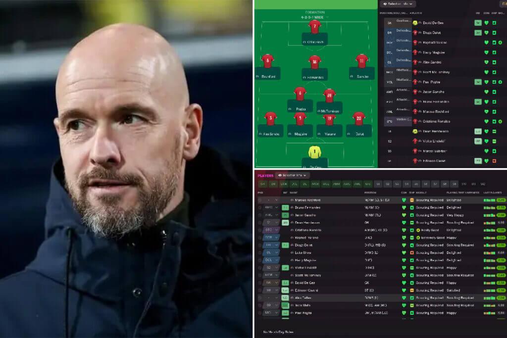 FM22 TEN HAG AT MAN UTD