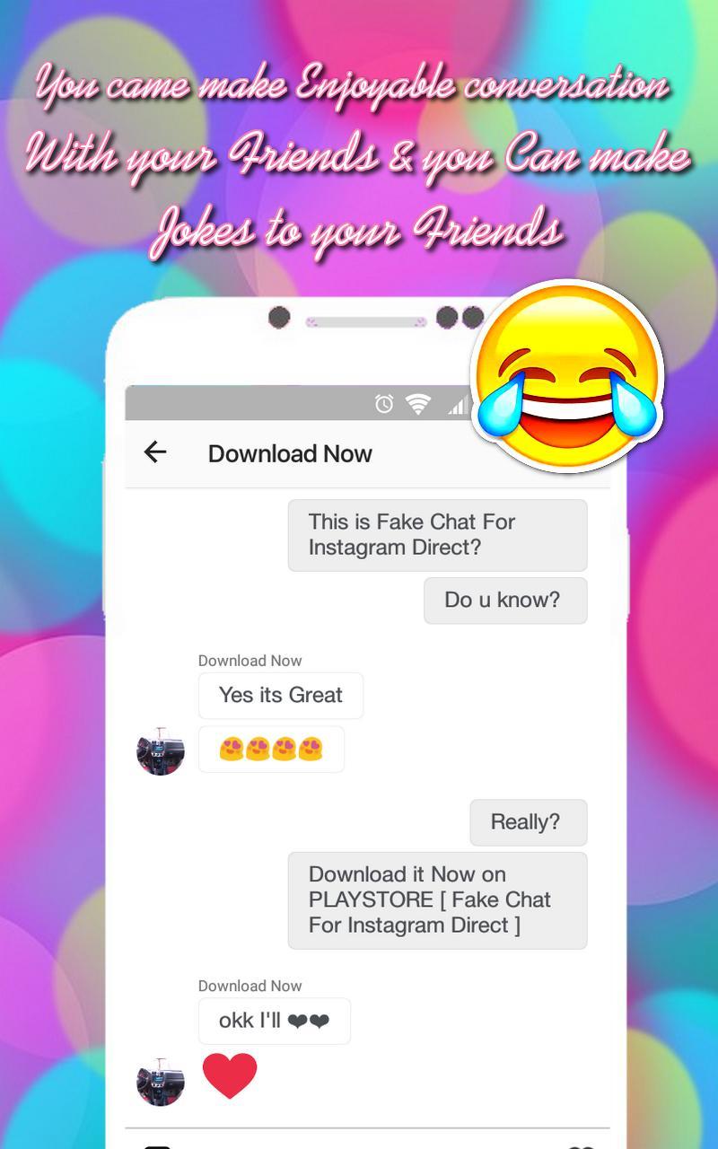 Fake chat For insta Direct DM for Android - APK Download