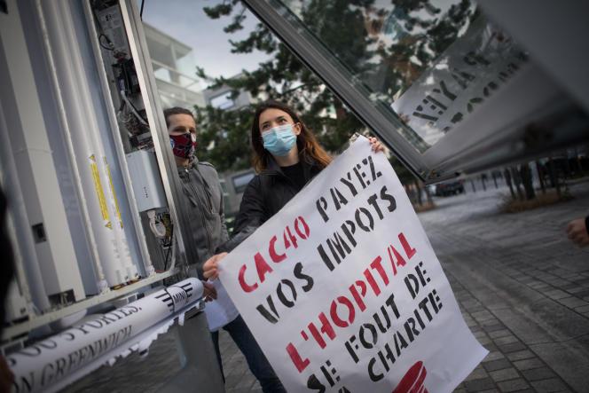 A la veille d’une manifestation pour défendre le système de santé, à Nantes, le 15 juin 2020.