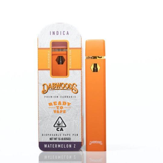 Buy Dabwoods Disposable- Watermelon Z- 1g Vape Pen Box in USA