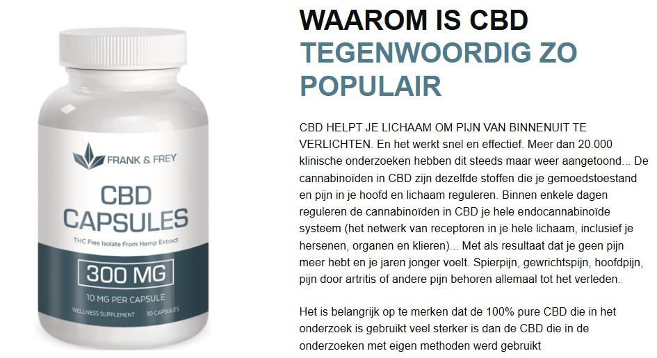 Frank Frey CBD Capsules