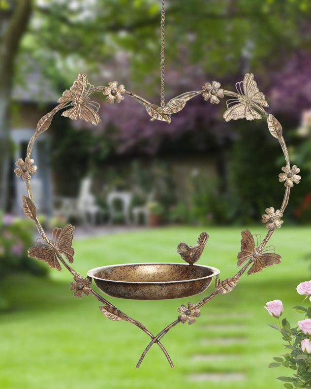 hanging bird feeder