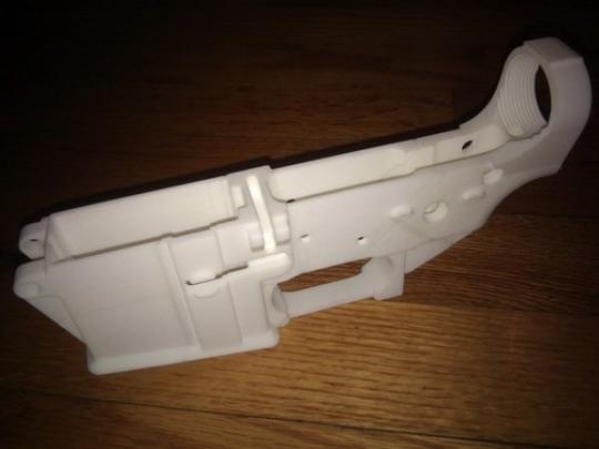 Element broni palnej wydrukowany w drukarce 3D
