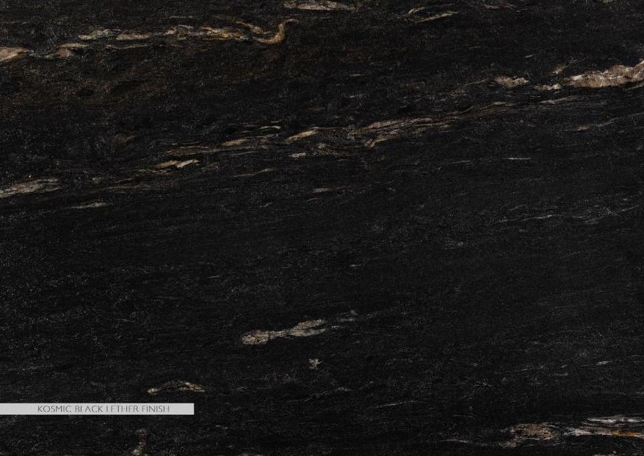 KOSMIC BLACK LEATHER FINISH