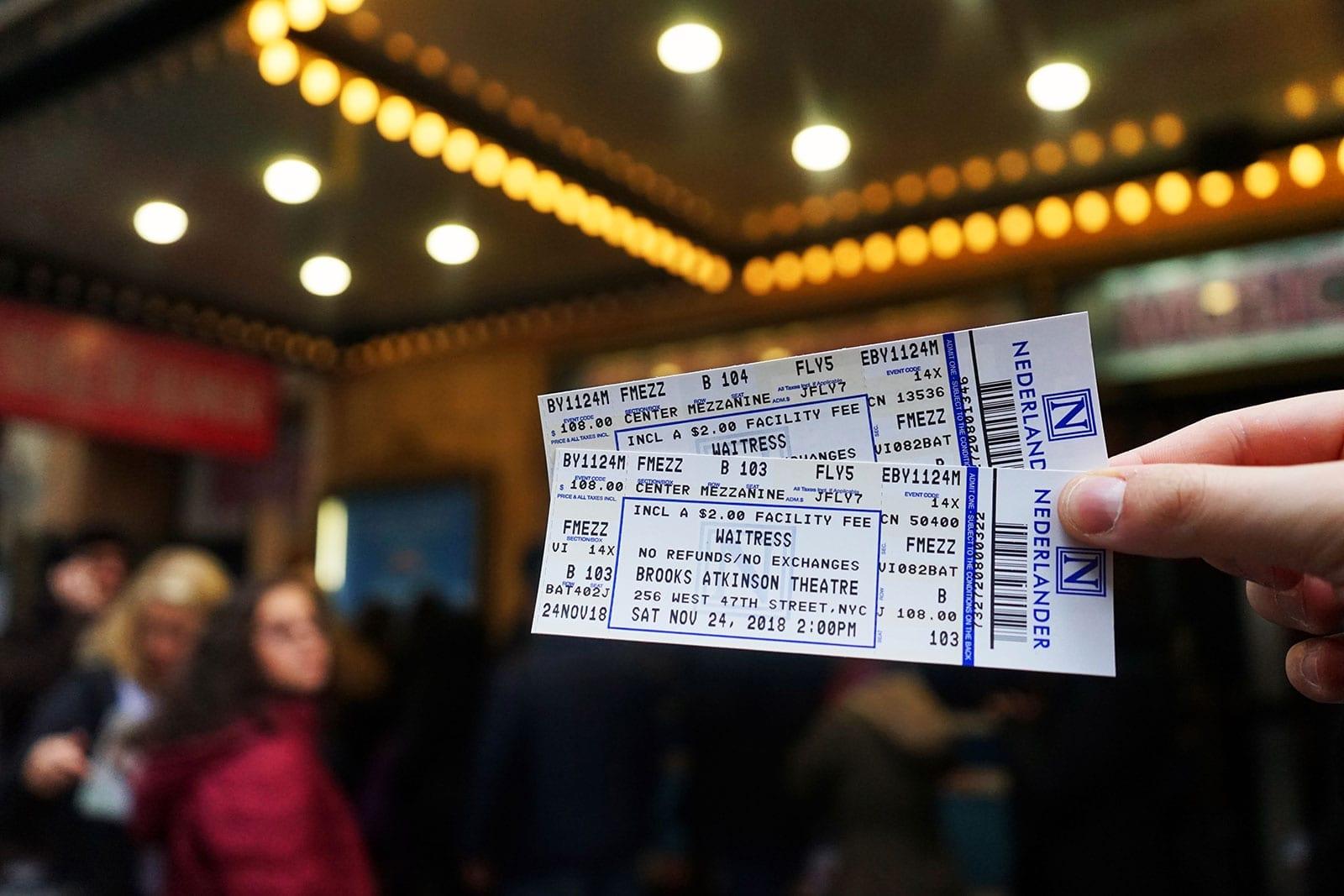Broadway tickets for tonight