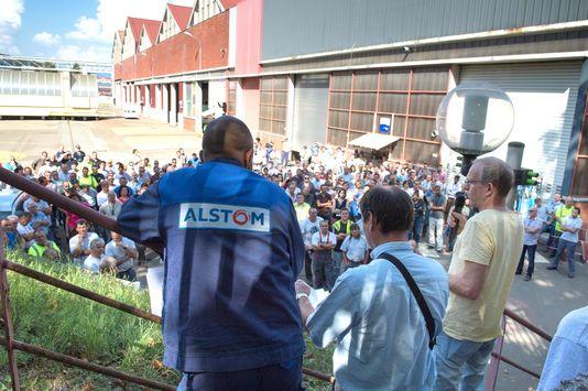 L’entreprise Alstom, le 13 novembre.