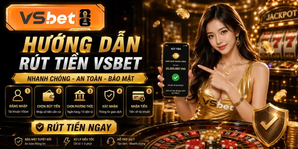 hướng dẫn rút tiền vsbet
