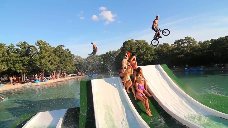 Royal Flush Water Slide at BSR Cable Park Shoots Riders Sky-High