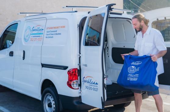 Commercial Laundry Delivery Service | Sparklean Laundry