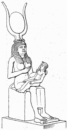 bóg Horus, syn Izydy