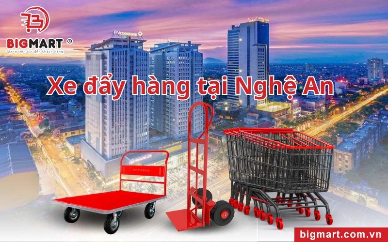 Xe đẩy hàng tại Nghệ An