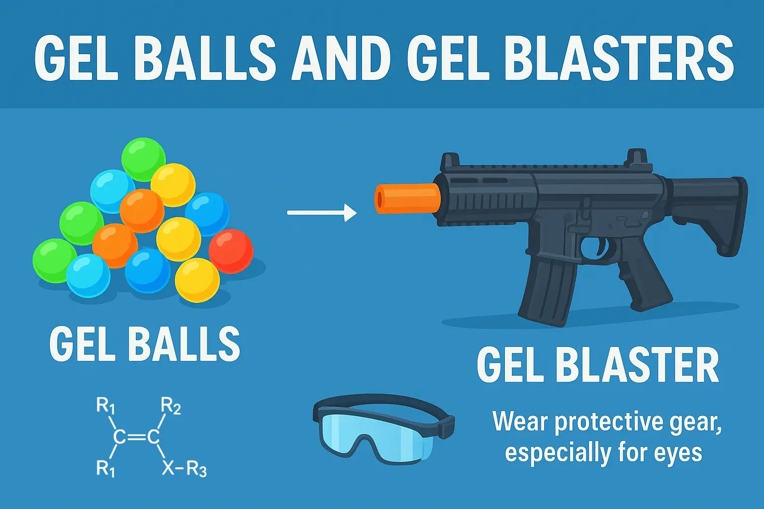 CLICKCRACK Colorful Gel Balls