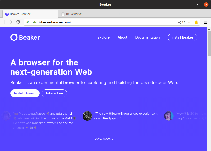 Beaker Browser