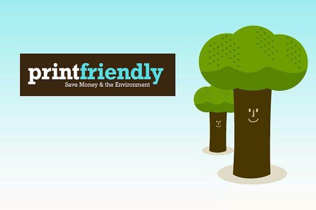 12. Print Friendly