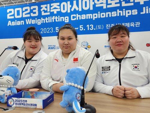 아시안게임] 리원원 불참…박혜정·손영희, 역도 여자 최중량급 우승 경쟁 | 연합뉴스