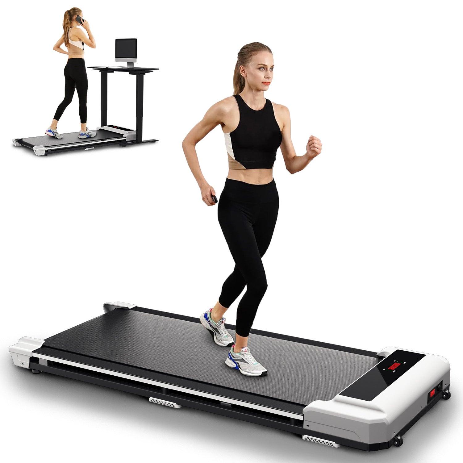 Apartment-friendly treadmills