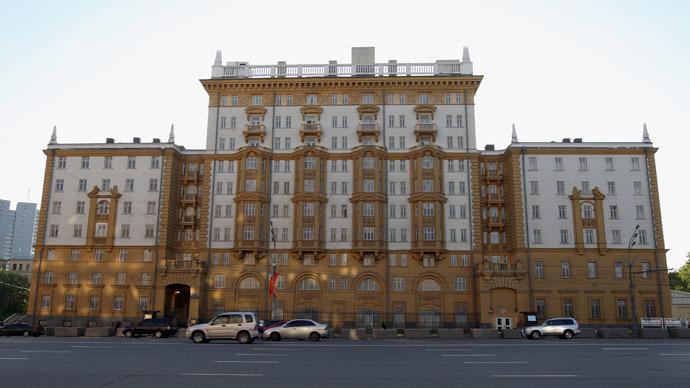 The U.S. Embassy in Moscow (RIA Novosti/Iliya Pitalev)