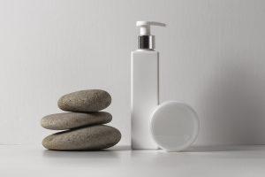 Cosmetic Cream Lotion Bottle Psd Mockup