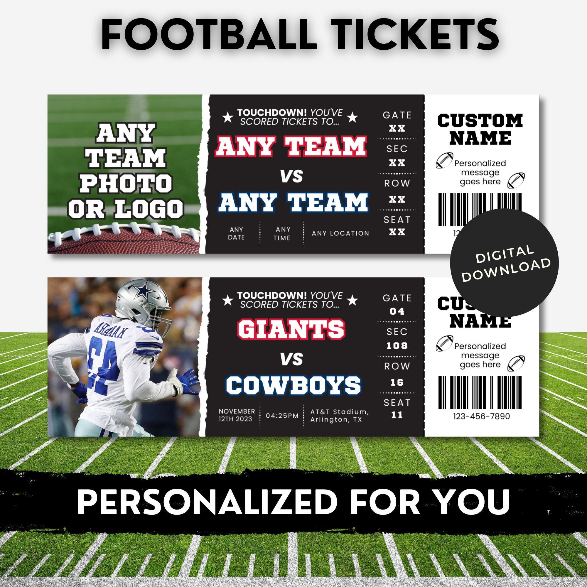 NFL Ticket Prices