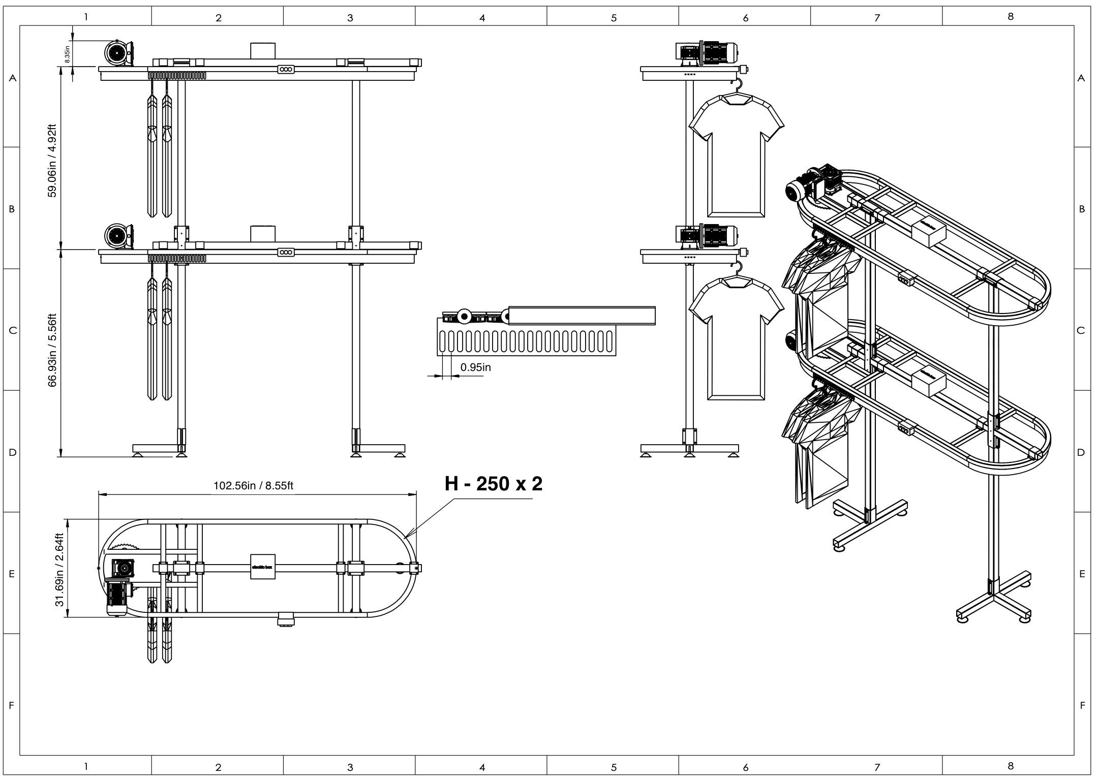 closet carousel system