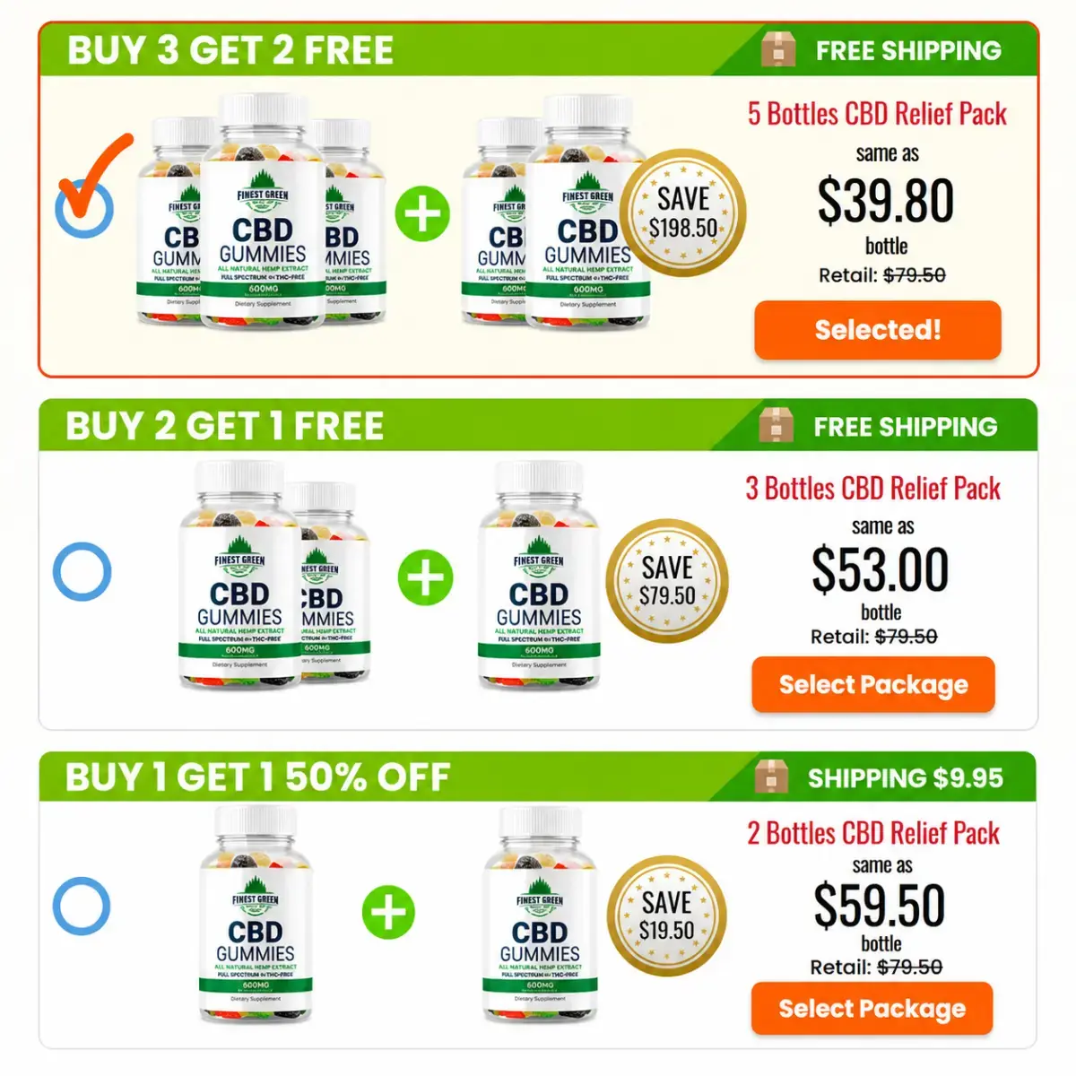 Forest Green Farms CBD Gummies