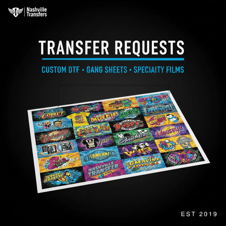 The Benefits of DTF Transfers for Nashville's Creative Scene