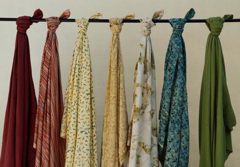 organic dyed and printed fabrics