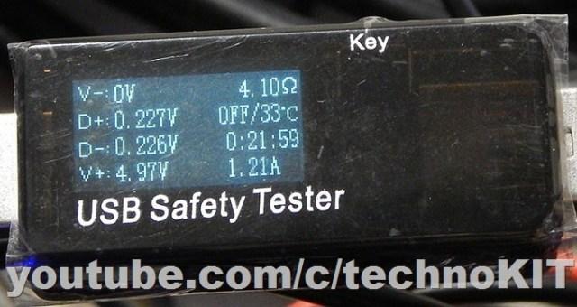 Test mode USB Safety Tester j7-t