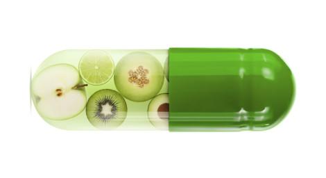 Green Fruit and Vegetable Capsule