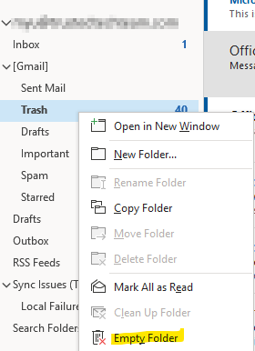 help with Outlook email issues