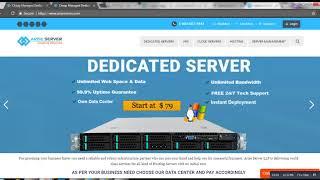 dedicated server hosting India