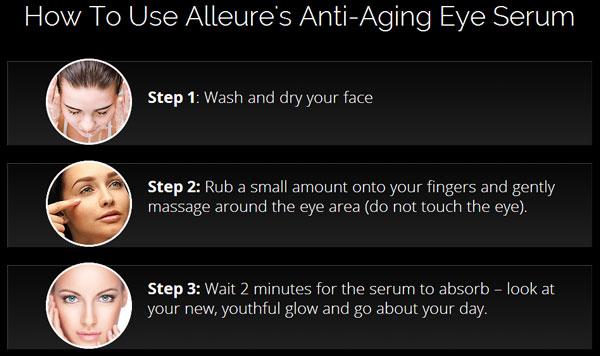 alleure eye serum does it work