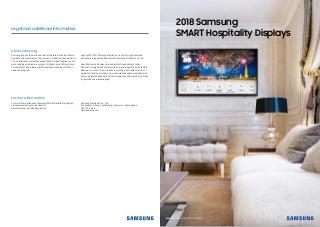 Samsung Hospitality Display Solutions