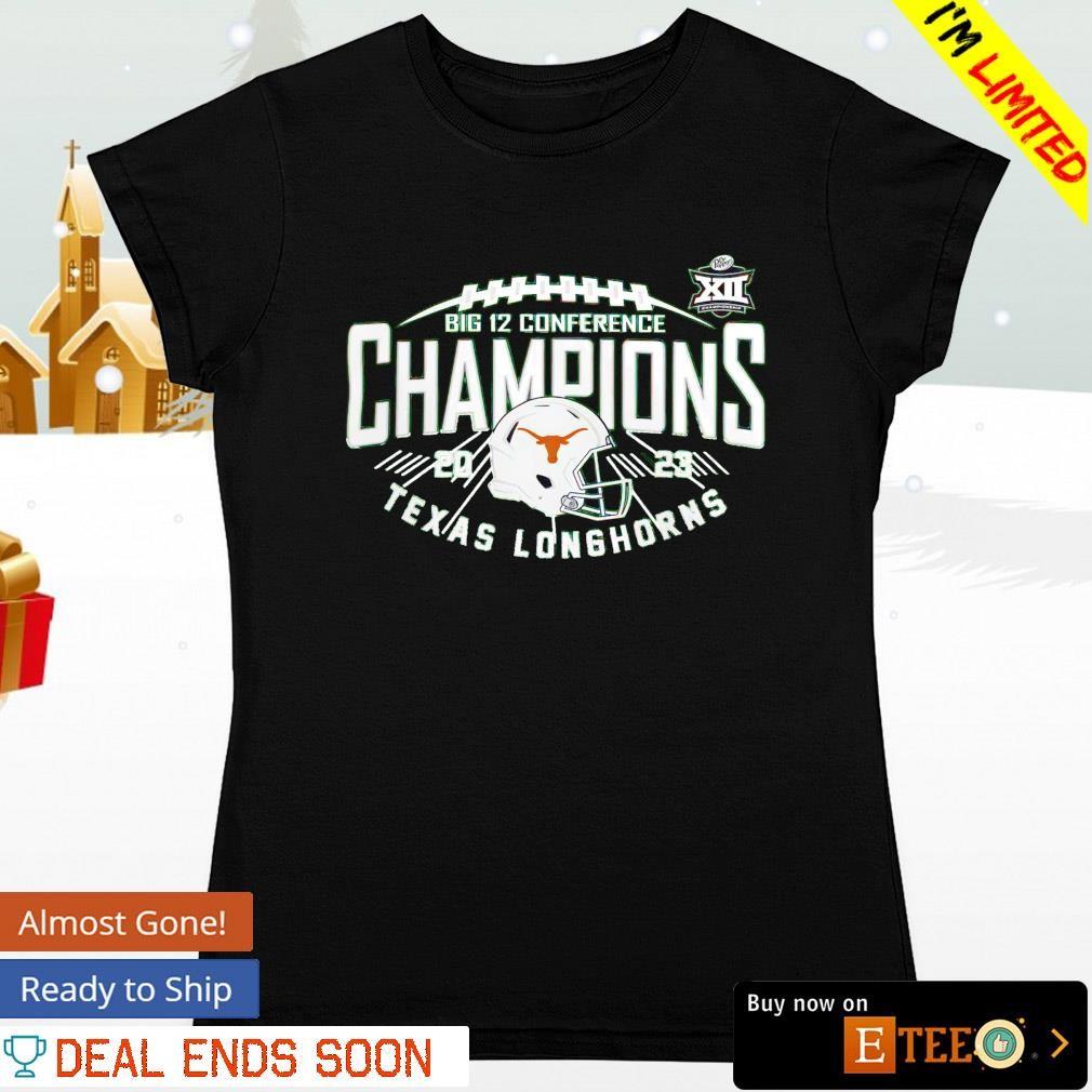 Texas Longhorns Big 12 Conference Champions 2023 shirt ladies-tee