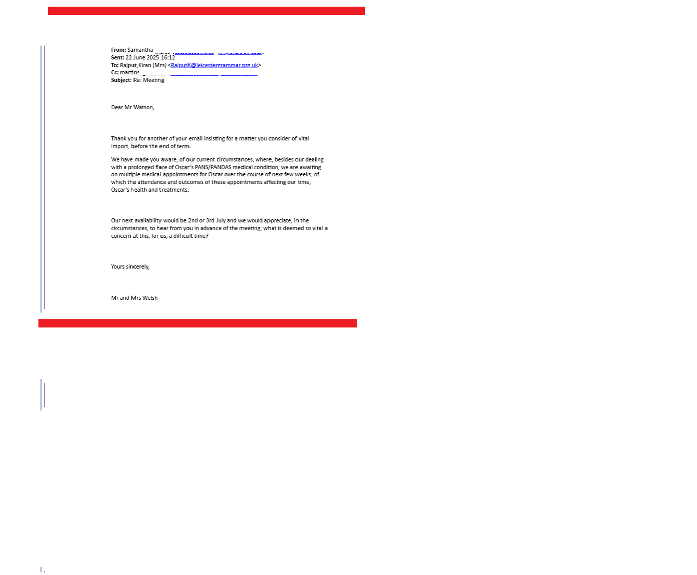 45830 22-06-25 16:12 to John Watson