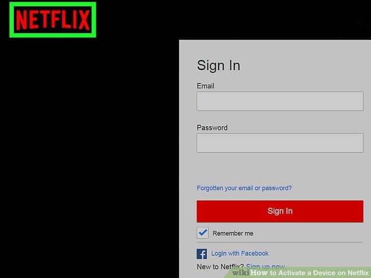 netflix activations sign in