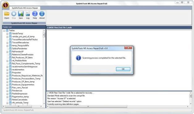 access database recovery step2