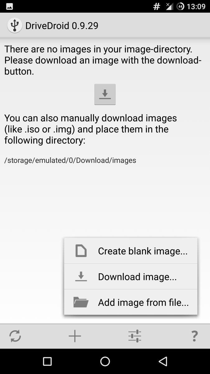 DriveDroid и Undeleter