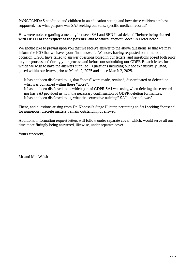 45814 06-06-25 SWMW response to RWs 06-06-25 Data Breach outcome – Data Breach, Tests Administered, FOI.3/3