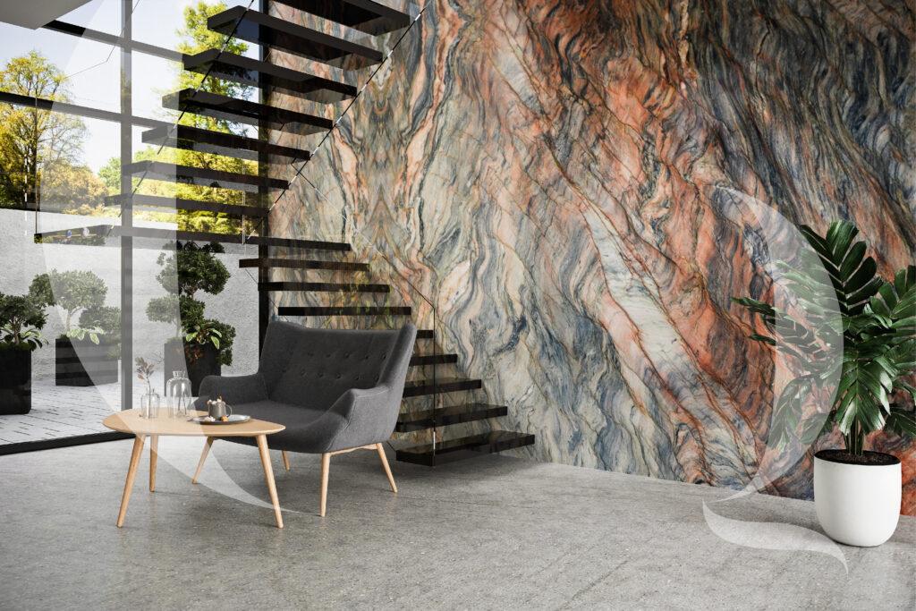 Image of Best foyer wall design idea in India form The Quarry Gallery