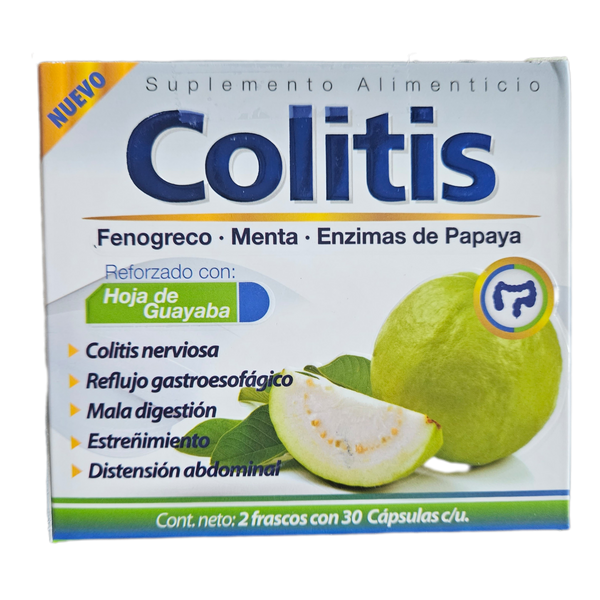 Colitis (Fenogreco-Menta-Enzimas de Papaya)