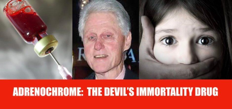Adrenochrome is a drug used by the rich and famous in Hollywood and politics. It is harvested from the blood of children.