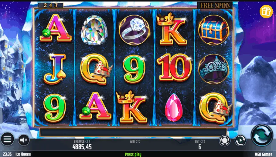 Gira los carretes de Ice Queen Slot y gana hasta 6350x tu apuesta